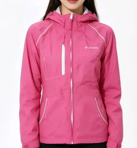 Chaqueta Columbia rosa para mujer - 1