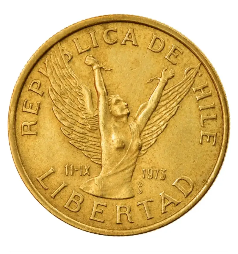 Moneda conmemorativa chilena de 1973 - 1