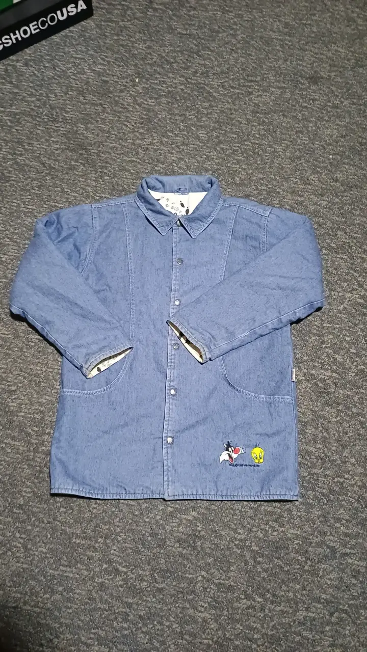 Chaqueta reversible con bordado Looney Tunes - 1