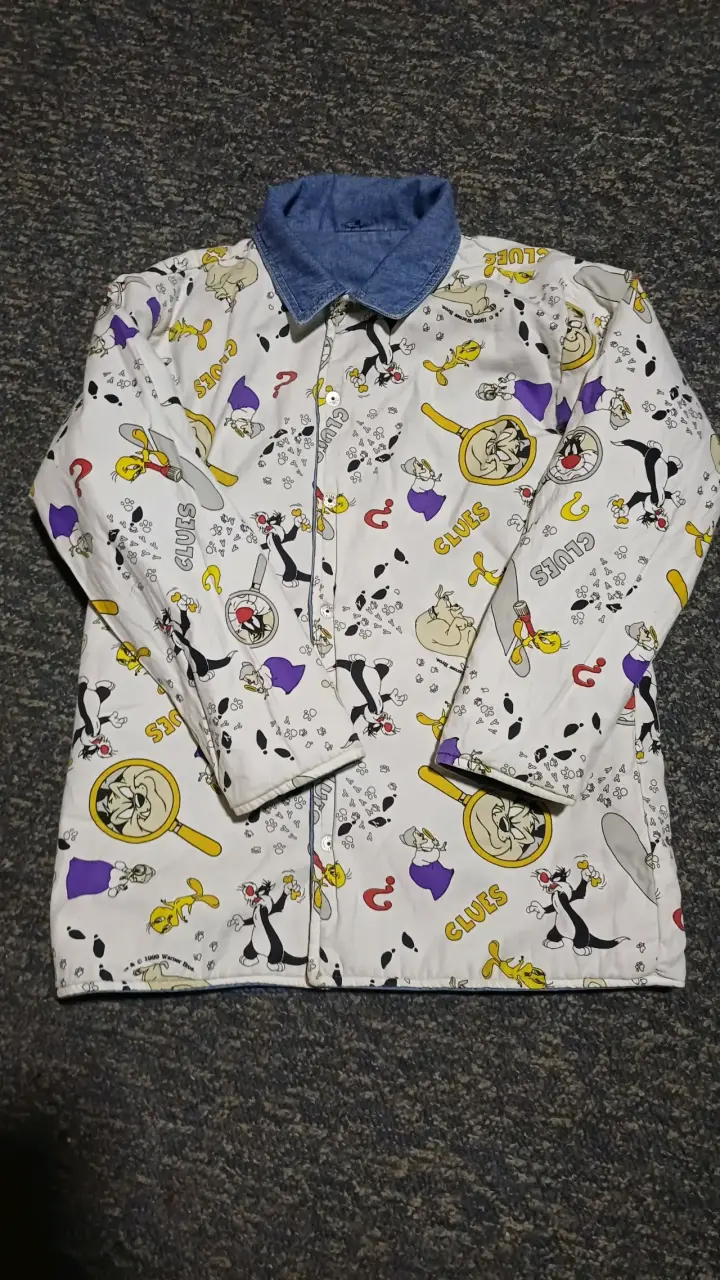 Chaqueta reversible con bordado Looney Tunes - 3