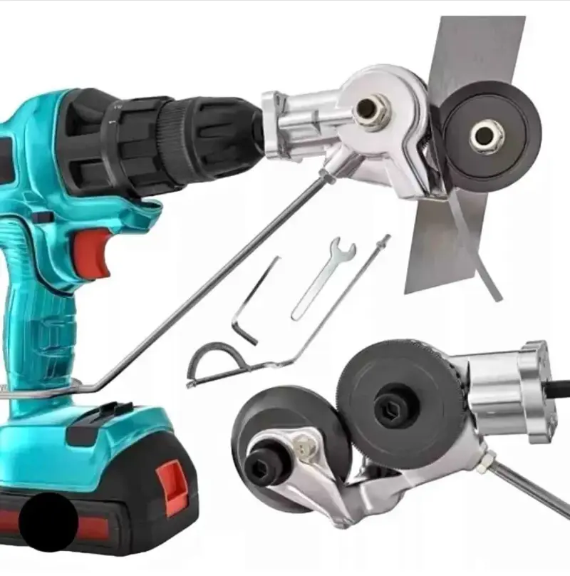 Cortadora de metal para taladro inalámbrico