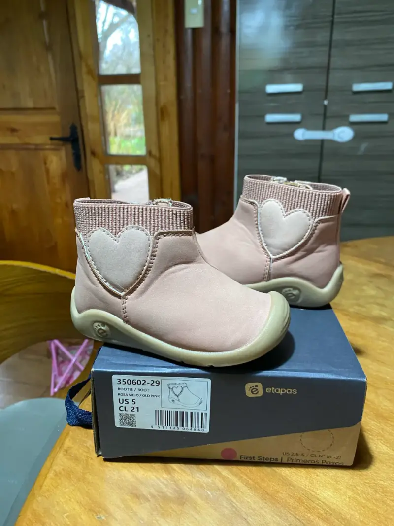 Bootie rosada Colloky n21 - 1