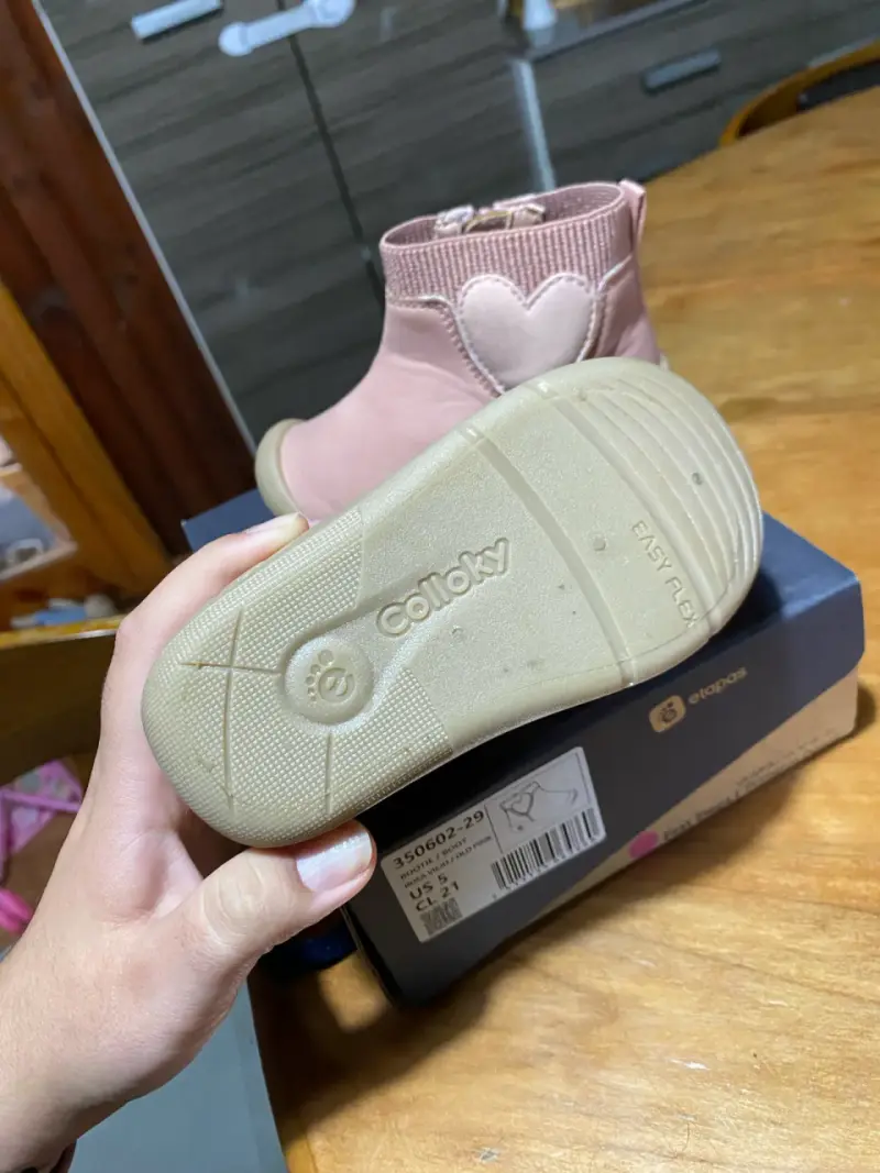 Bootie rosada Colloky n21 - 3