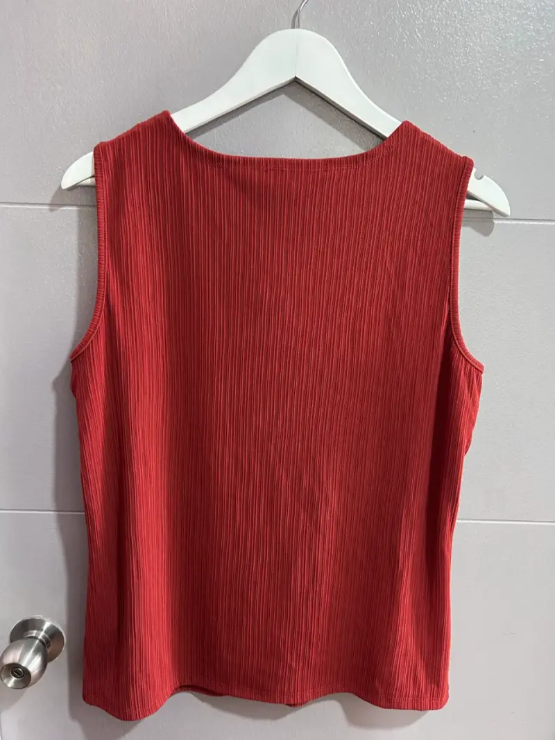 Blusa sin mangas Adrienne Vittadini - 3