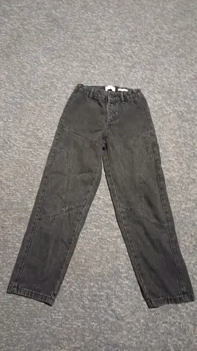 Jeans de niña negro - miniatura 1