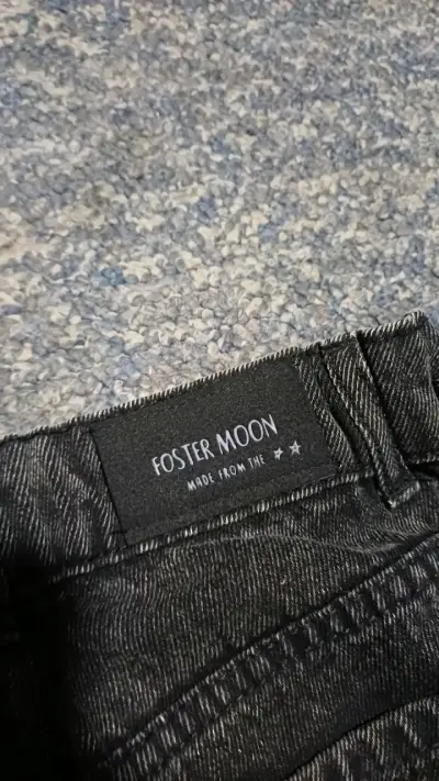 Jeans de niña negro - miniatura 4