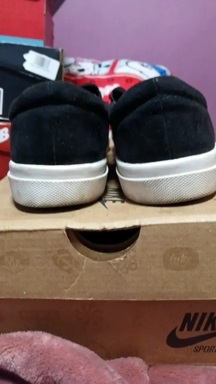 Zapatillas negras Divided H&M slip on - 3