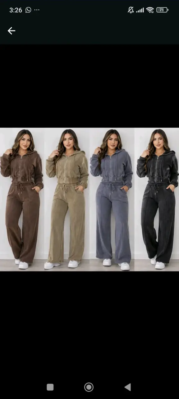 Conjunto deportivo de mujer en varios colores