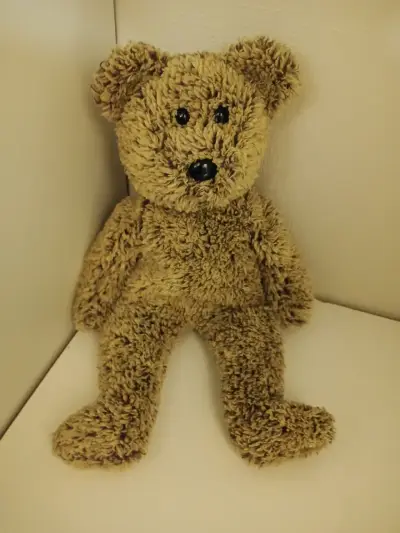 Conejo de peluche blanco suave - miniatura 6