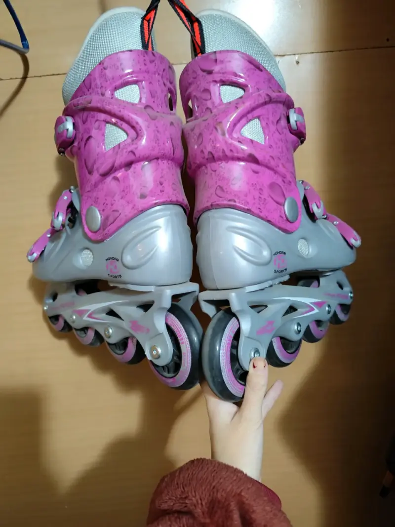 Patines en línea rosados hondar - 1