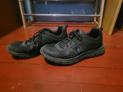 Zapatillas deportivas negras Skechers - miniatura 1