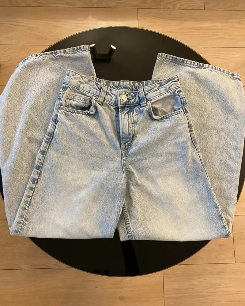 Jeans de mezclilla azul claro - 2