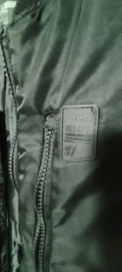 Chaqueta bomber negra JJO para hombre - miniatura 3