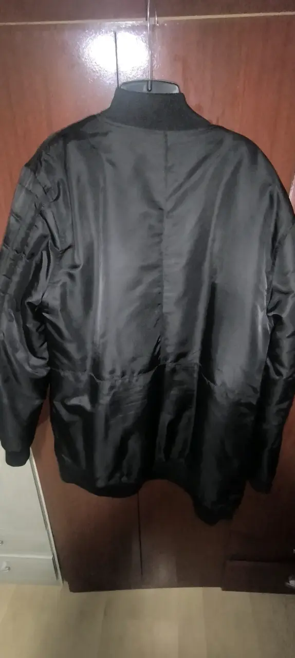 Chaqueta bomber negra JJO para hombre - 4