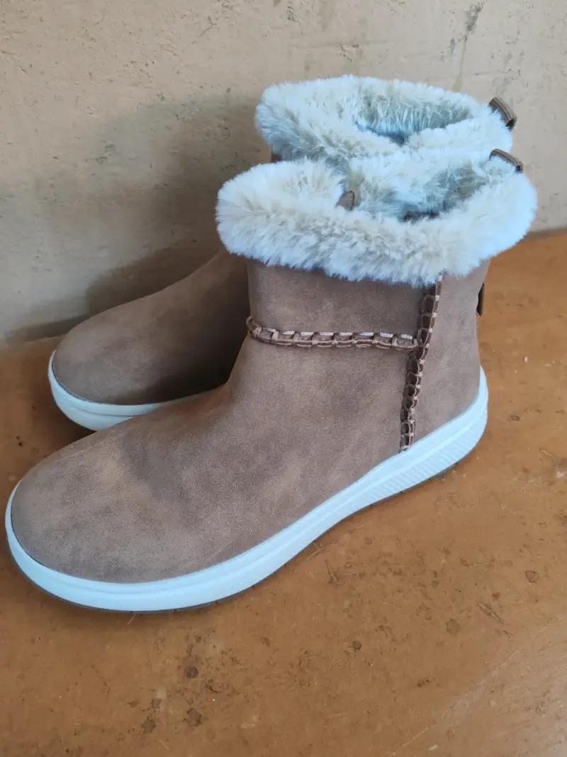 Botines de invierno con forro de piel sintética - 3