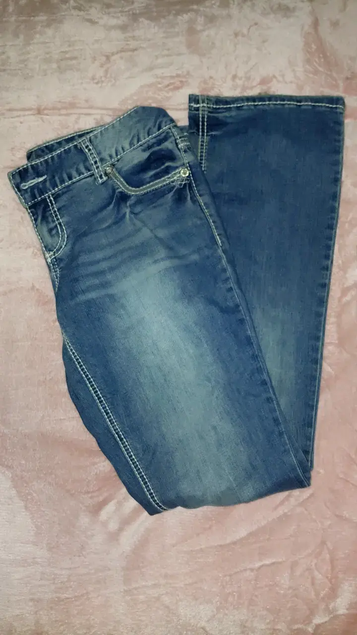 Jeans azul clásico para mujer - 1