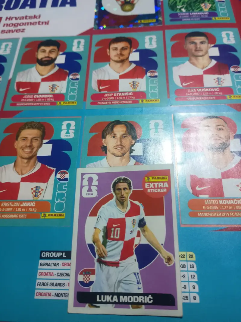 Lámina Panini Luka Modrić Mundial 2026 - 2