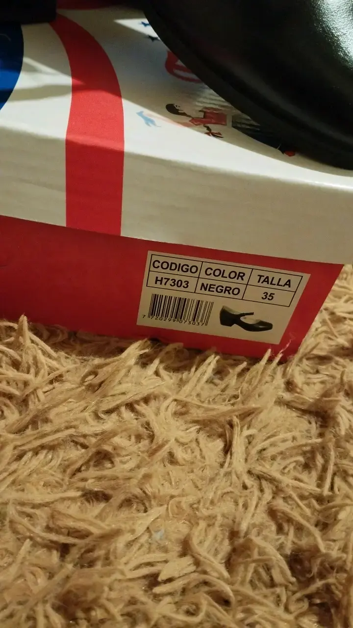 Zapatos negros para niña talla 35 - 2