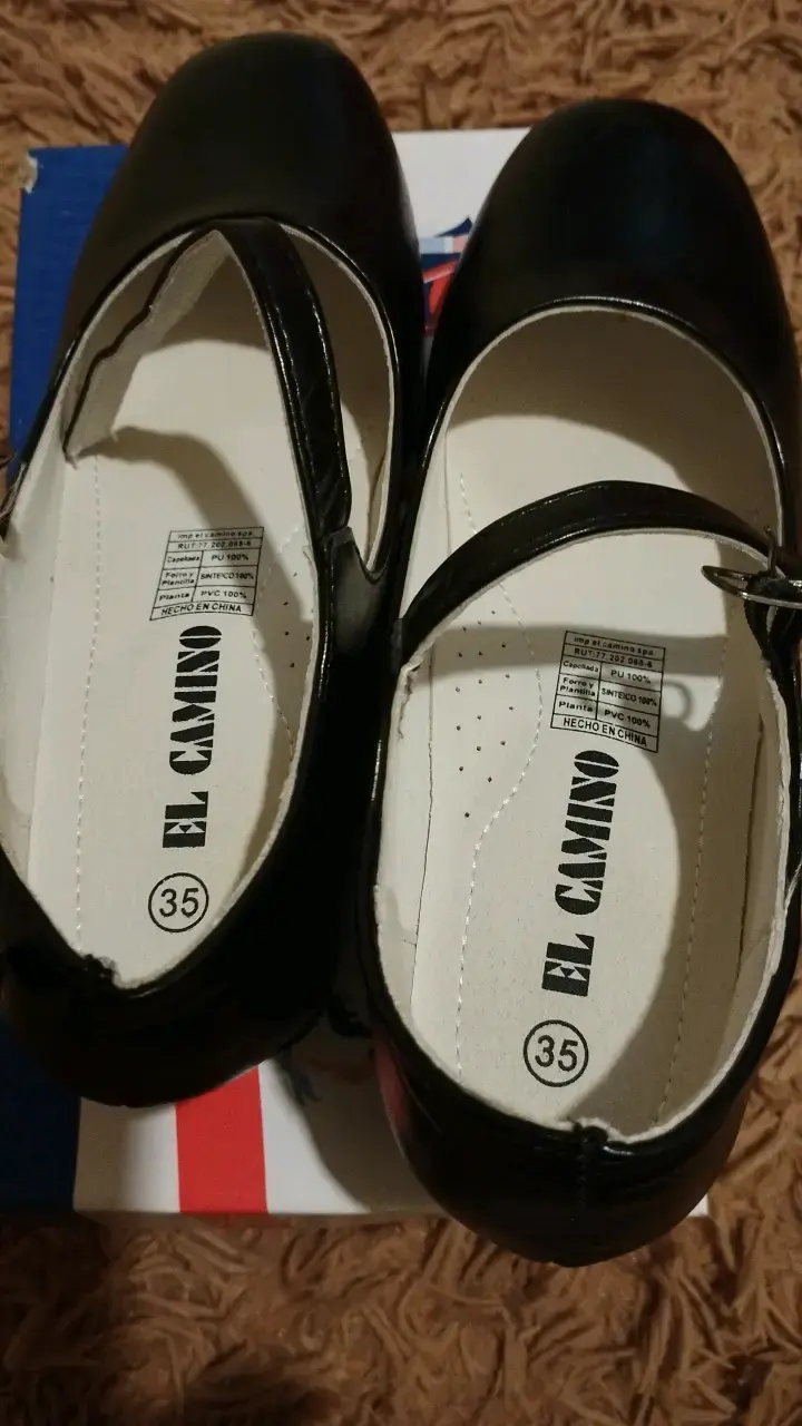 Zapatos negros para niña talla 35 - 3