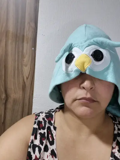 Pijama enterizo celeste con capucha - miniatura 3