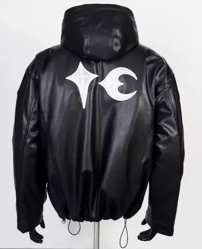 Gorra y chamarra de cuero talla L - miniatura 3
