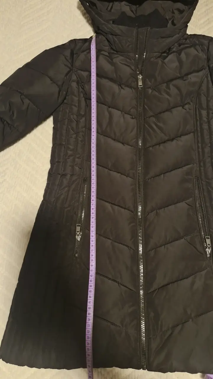 Parka negra con capucha Tommy Hilfiger - 5