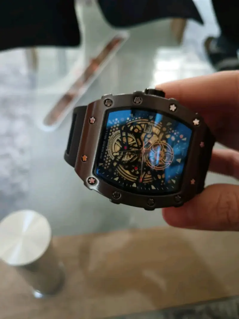 Reloj richard miller correa negra - 1