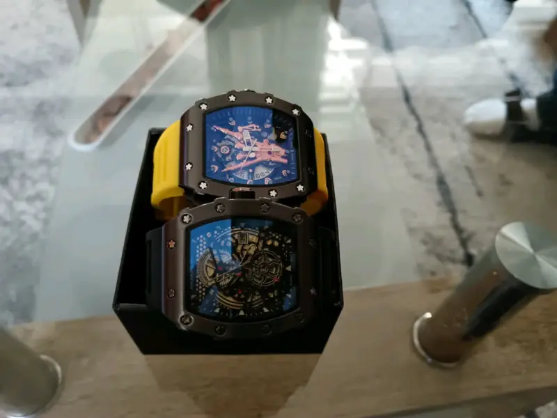 Reloj richard miller correa negra - 3