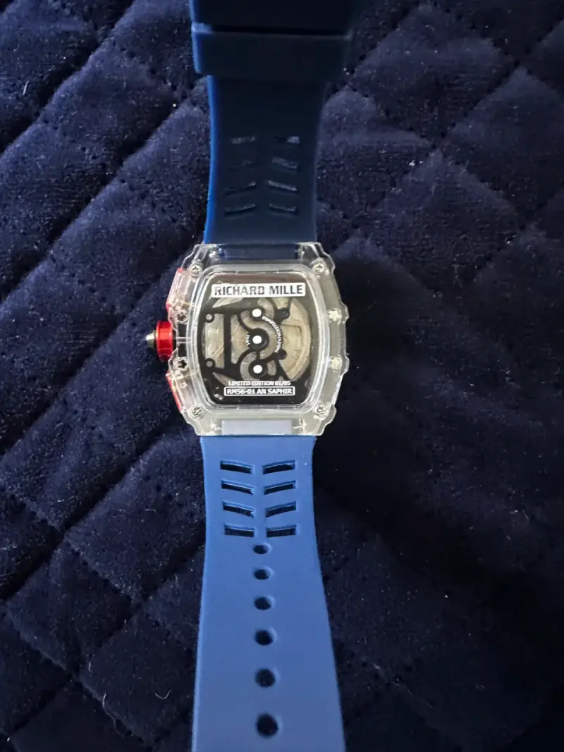 Reloj  deportivo azul - 2