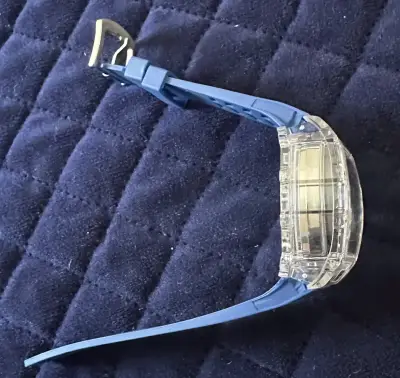 Reloj  deportivo azul - miniatura 3
