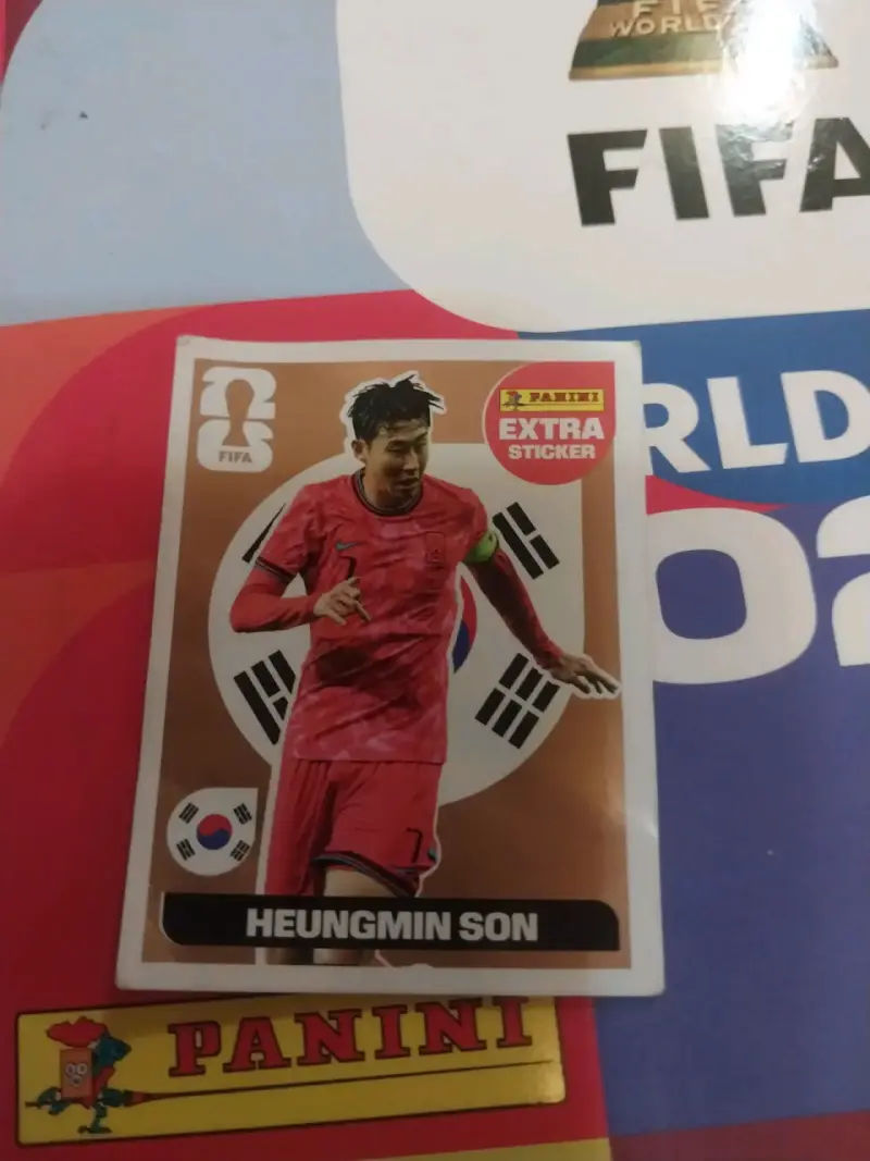 Lámina Panini FIFA Heungmin Son extra  2026 - 2