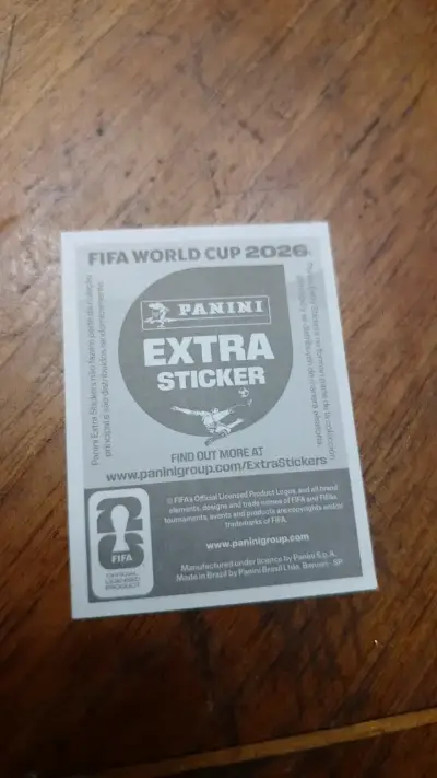Lámina Panini Christian Pulisic FIFA - miniatura 2