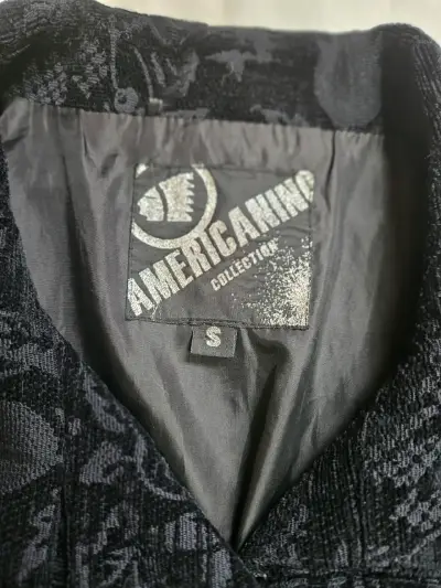 Abrigo estampado Americano Living nego - miniatura 6