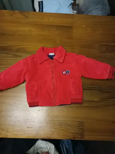 Chaqueta de cotelé Baby chess 9-12 meses - miniatura 1