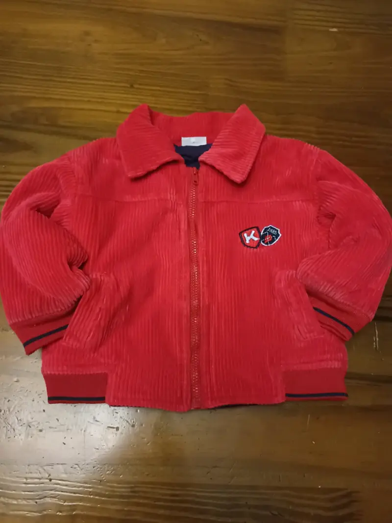 Chaqueta de cotelé Baby chess 9-12 meses - 3