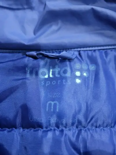 Chaqueta acolchada azul para mujer - miniatura 5