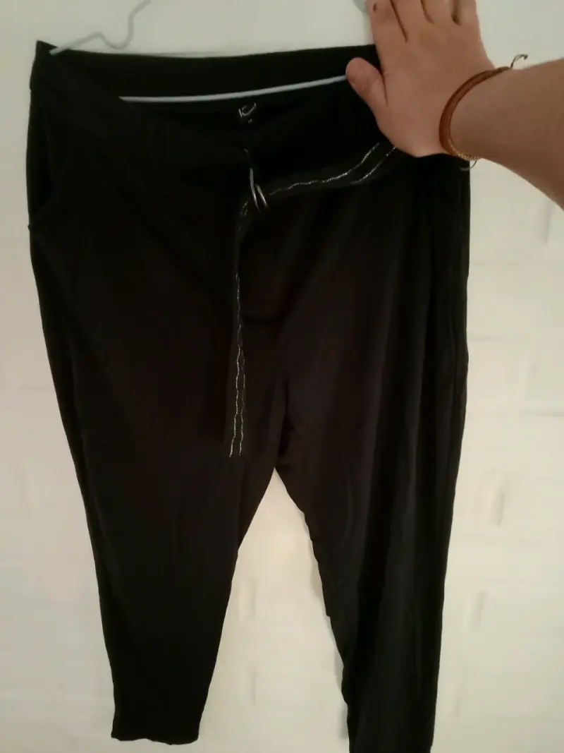 Pantalones negros casuales para mujer - 1