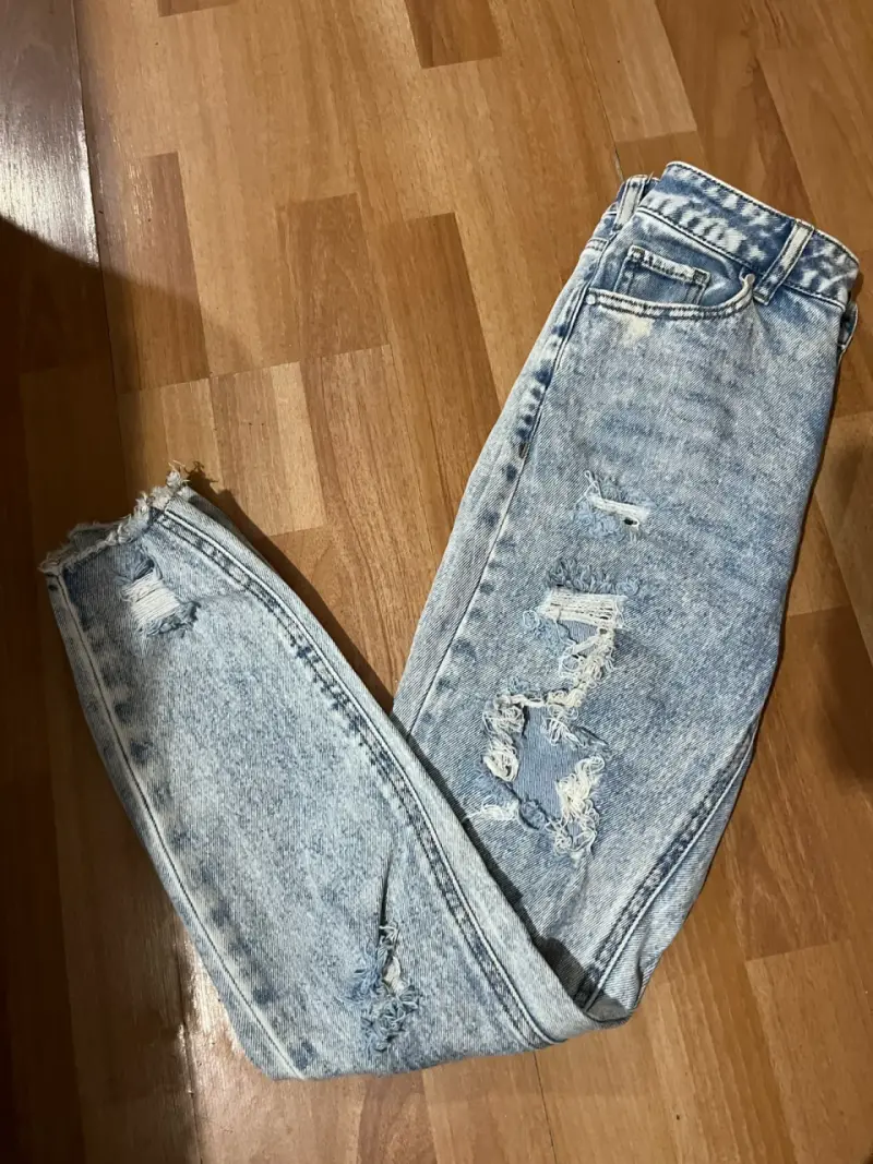 Jeans Levi's azul oscuro para mujer talla 36, - 4