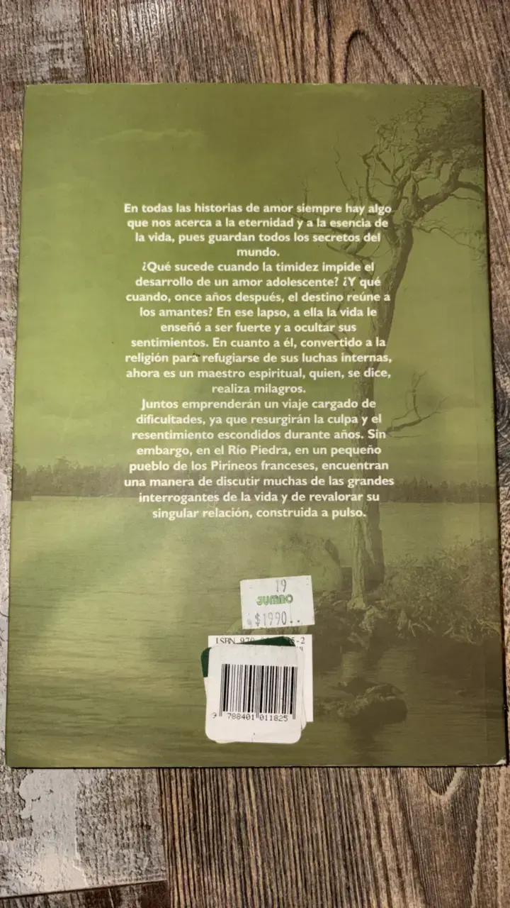 Libro 'A orillas del río Piedra' de Paulo Coelho - 2