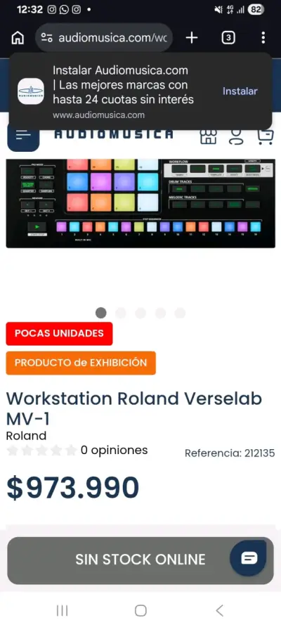 Workstation  Roland Verselab con micrófono - miniatura 2