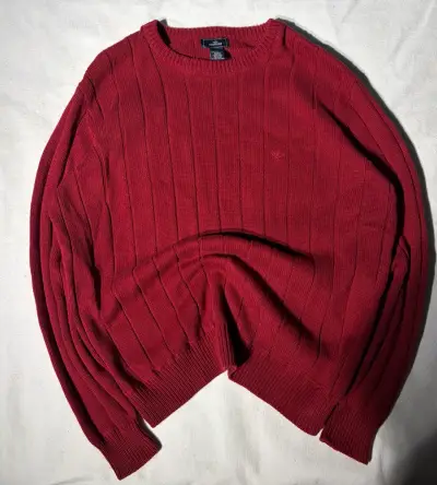 Suéter rojo Dockers de lana - miniatura 1