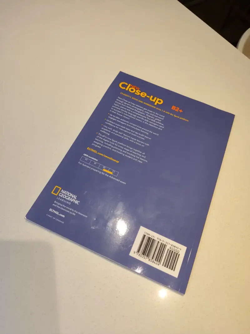 Libro educativo Inglés New Close-up B2+ - 2