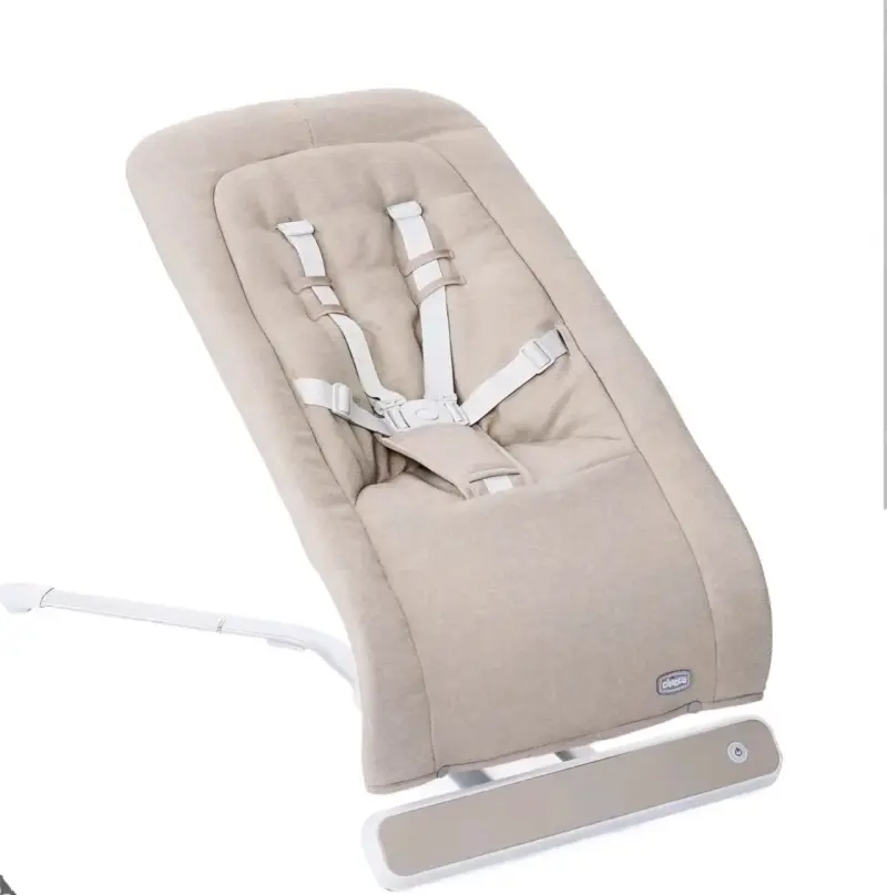 Silla mecedora para bebé Chicco beige - 6