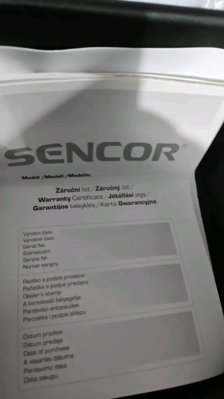Freidora compacta Sencor con control de temperatura - 4