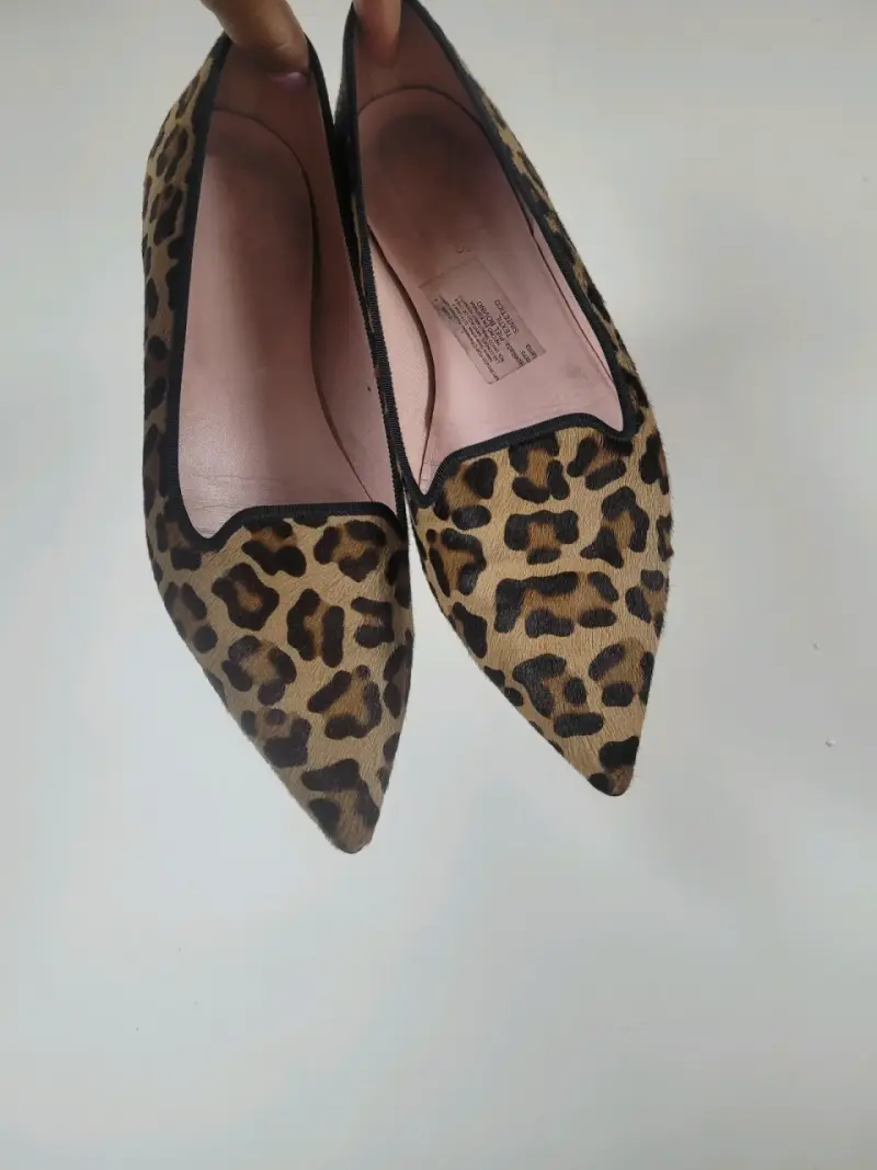 Zapatos de tacón animal print elegantes - 2