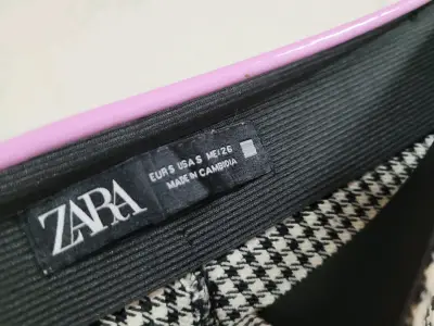 Leggins pata de gallo Zara - miniatura 5