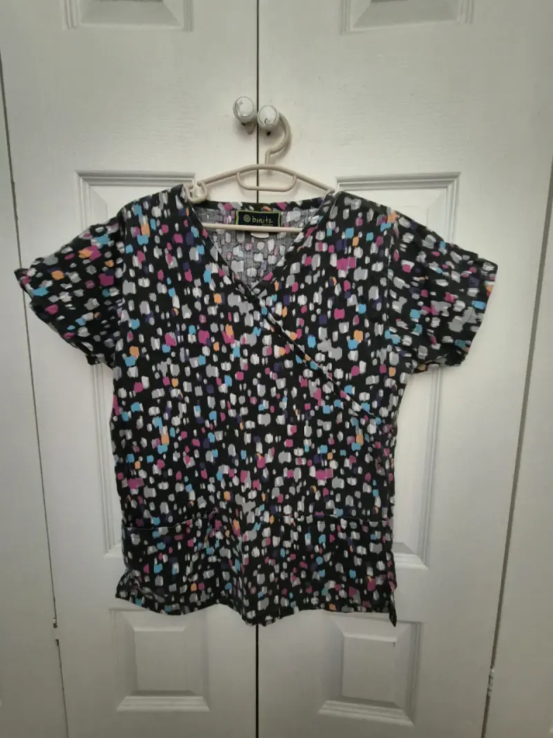 Uniformes clínicos mujer talla S americano - 2