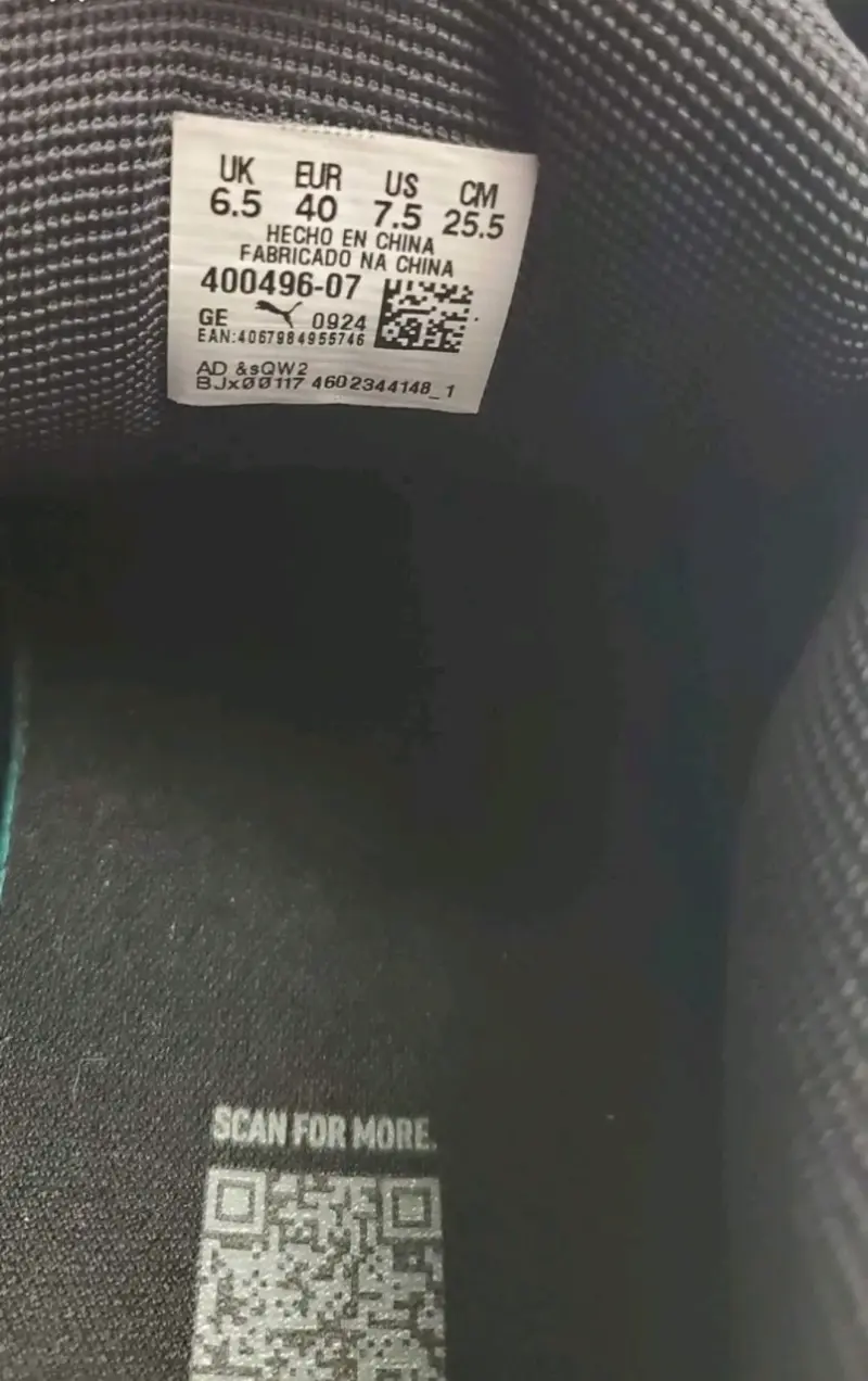 Zapatillas deportivas negras Puma - 5