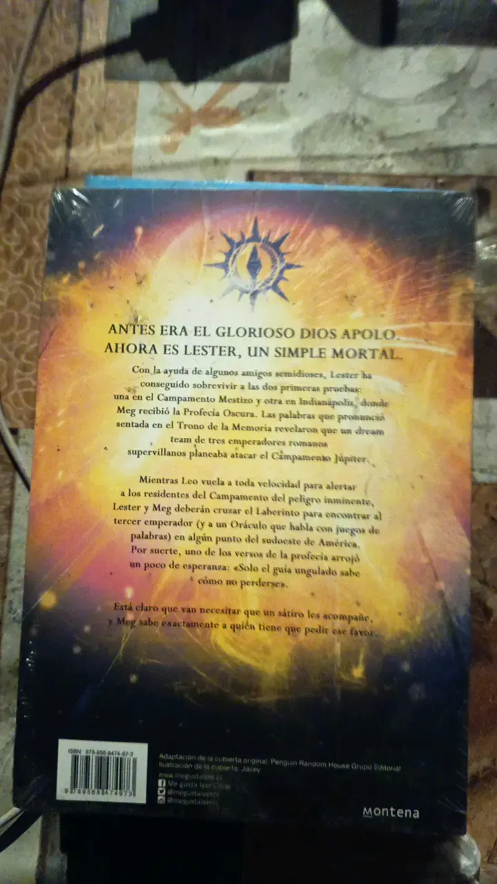 Libro Las Pruebas de Apolo: El Laberinto en Llamas - 3