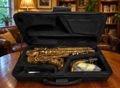 Saxofón alto Etinger Austria - miniatura 1